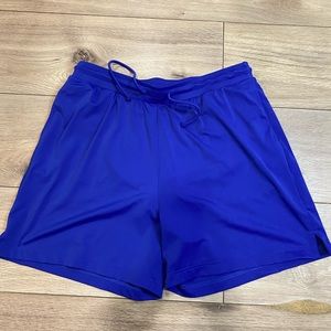 Blue L.L Bean dry fit shorts.